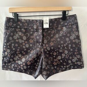 Ann Taylor Loft Purple Botanic‎ Riviera Shorts NWT